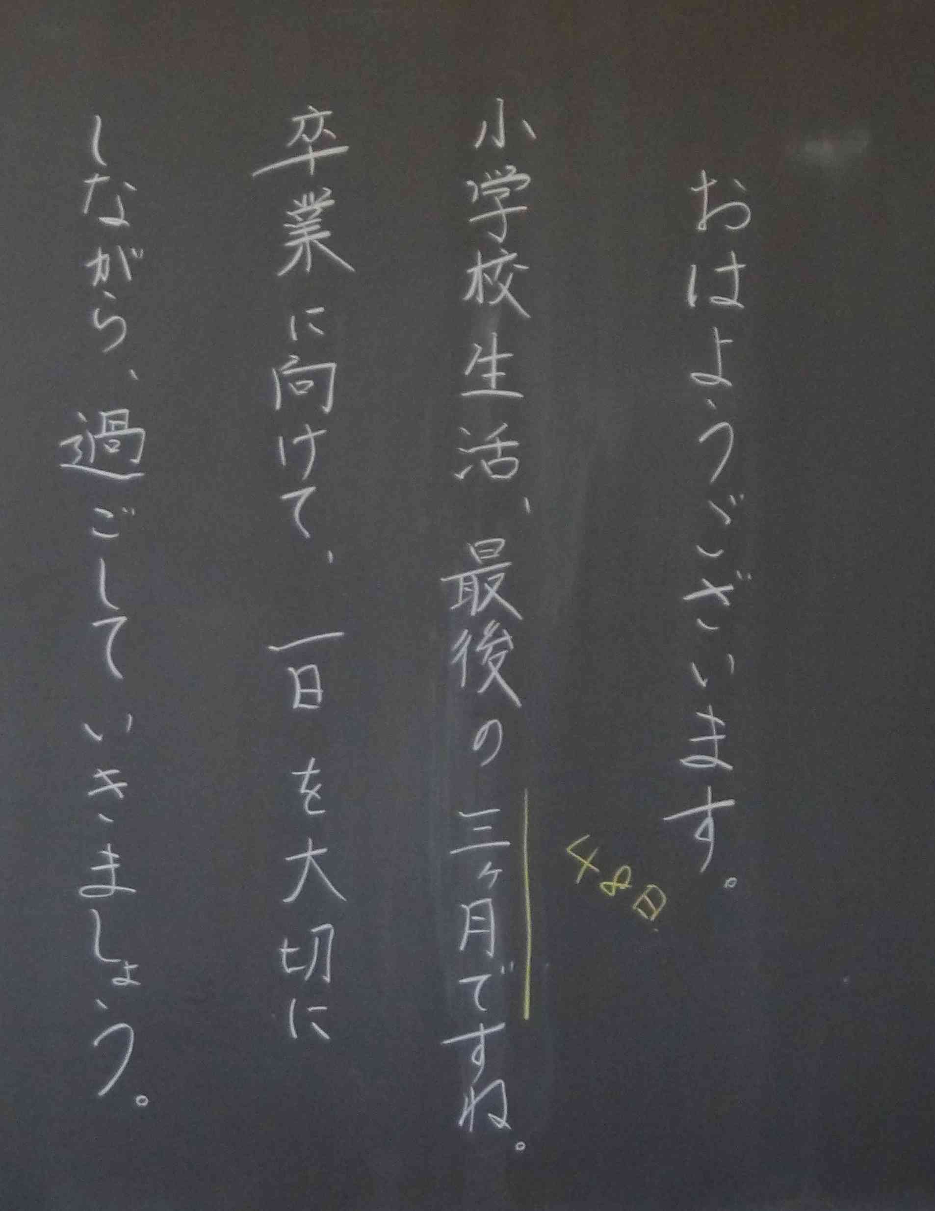 0108　6年メッセージ